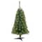 3ft. Pre-Lit Green Artificial Christmas Tree, Warm White LED Lights